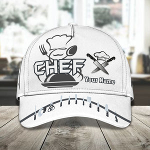 Customized Name Master Chef Classic Cap