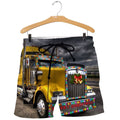 3D All Over Printed Christmas Truck Shirts and Shorts-Apparel-HP Arts-SHORTS-S-Vibe Cosy™