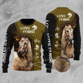 Love Horse 3D All Over Printed Shirts For Men and Women Pi112051