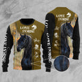 Love Horse 3D All Over Printed Shirts For Men and Women Pi112050