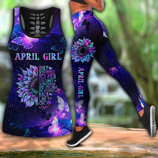 April Girl Combo Tank Top + Legging AM27032102