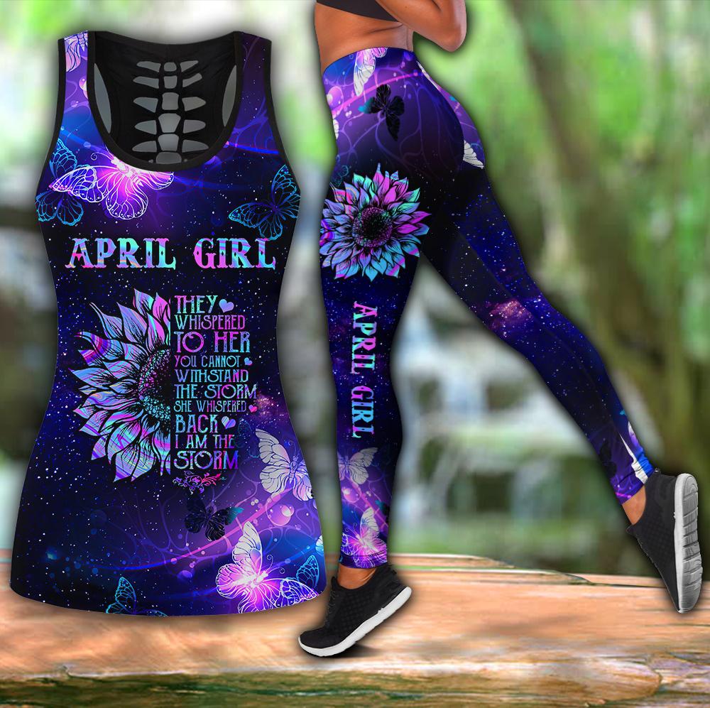 April Girl Combo Tank Top + Legging AM27032102