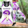 Fibromyalgia awareness leggings + hollow tank combo HAC070508-Apparel-HG-S-S-Vibe Cosy™