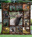 Amazing Great Deer Hunting Quilt DL20102001