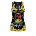 Sunflower Firefighter Wife Combo Tank + Legging DD09092002