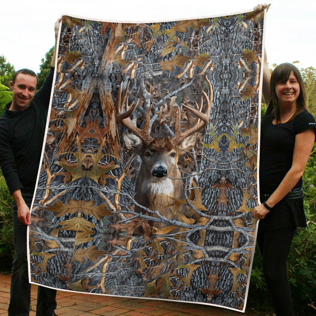 Deer Hunting Premium Blanket TN070806