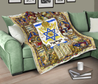 Premium Jewish All Over Printed Quilt MEI