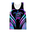 Salty lil beach 3d hoodie shirt for men and women DD06082001-Apparel-HG-Men's tank top-S-Vibe Cosy™