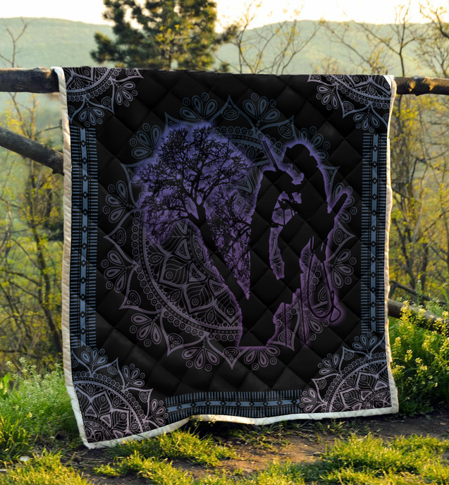 Premium All Over Printed Mandala Arborist Quilt MEI