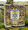 Premium Jewish All Over Printed Quilt MEI