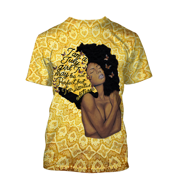 July afro girl art 3d hoodie shirt for men and women DD06102001-Apparel-HG-T-shirt-S-Vibe Cosy™