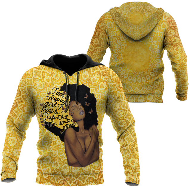 August afro girl art 3d hoodie shirt for men and women DD06102002-Apparel-HG-Zip hoodie-S-Vibe Cosy™