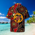 Aboriginal Australia Indigenous Turtles Beach Shirt TR2707209S-Apparel-Huyencass-SHIRT-S-Vibe Cosy™