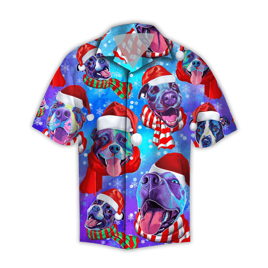 Pit Bull Xmas Unisex Hawaii Shirts TR1710204