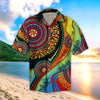 Aboriginal Australia Indigenous Lizard Beach Shirt TR2707206S-Apparel-Huyencass-SHIRT-S-Vibe Cosy™