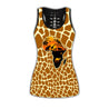 African Traditional Pattern 3D Over Printed Legging & Tank top ML