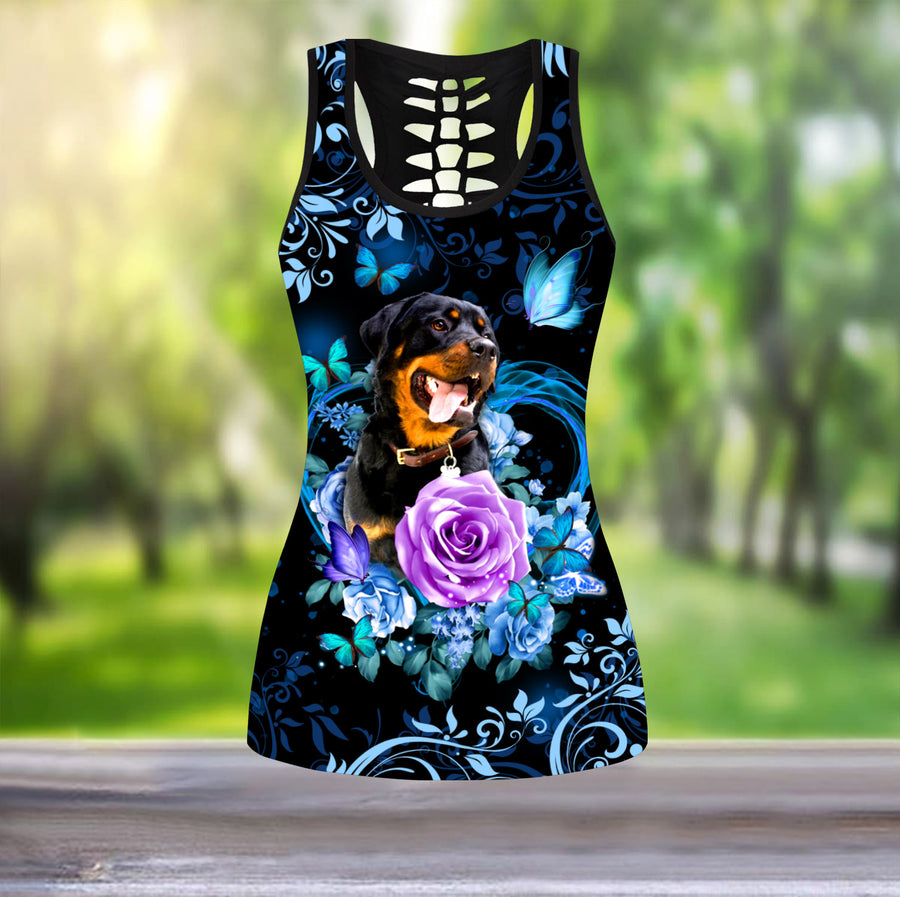 Rottweiler Butterfly Combo Tank + Legging