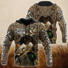 Duck Hunting Labrador Retriever Camo 3D All Over Print  Hoodie Pi17082001