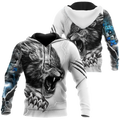 Lion Warrior 3D All Over Print Hoodie Pi28082002