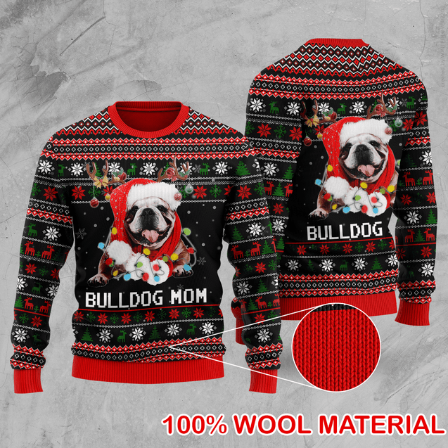 Bulldog mom 3D hoodie shirt for men and women NDD10192004