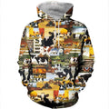 3D All Over Printed Farmer Life Shirts And Shorts-Apparel-6teenth World-Hoodie-S-Vibe Cosy™