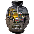 3D All Over Printed Christmas Truck Shirts and Shorts-Apparel-HP Arts-Hoodie-S-Vibe Cosy™