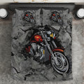 Motorbike Breaks The Wall Bedding Set AM072069-LAM-LAM-US Twin-Vibe Cosy™