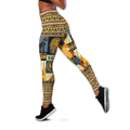 Ancient Egyptian Mythology Culture 3D print Combo Legging Tank