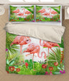 Lovely Pink Flamingo Bedding Set HAC120605-Bedding Set-NM-Twin-Vibe Cosy™