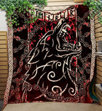 Viking 3D All Over Printed Quilt