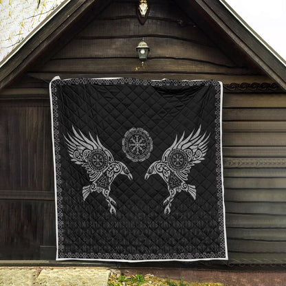 Viking 3D All Over Printed Quilt