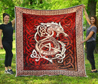 Viking 3D All Over Printed Quilt