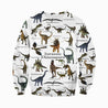 3D All Over Printed Dinosaurs Shirts and Shorts-3D All Over Printed Clothes-HP Arts-Long-sleeved Shirt-XS-Vibe Cosy™