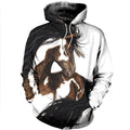 3D All Over Printed Boho Horse Shirts and Shorts-Apparel-6teenth World-Hoodie-S-Vibe Cosy™