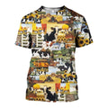 3D All Over Printed Farmer Life Shirts And Shorts-Apparel-6teenth World-T-Shirt-S-Vibe Cosy™