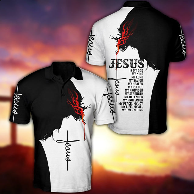 Premium Jesus 3D All Over Printed Unisex Shirts - Amaze Style™-Apparel