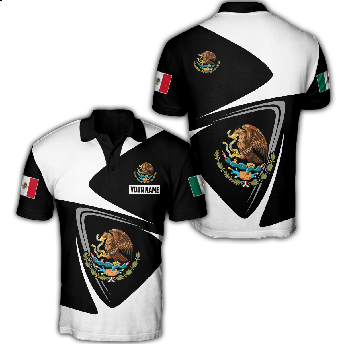 Mexican Customize 3D All Over Printed Shirts For Men And Women 01