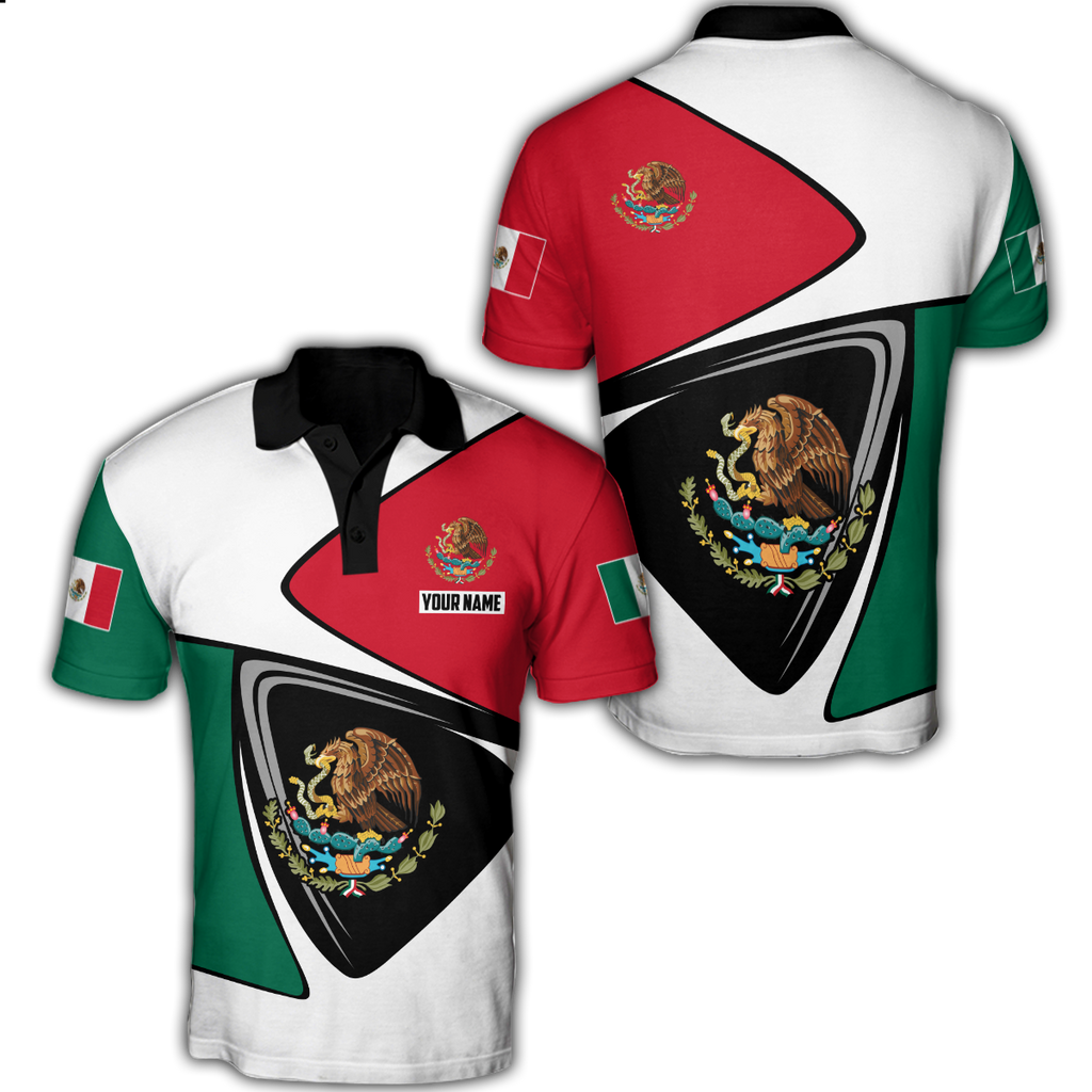 Mexican Customize 3D All Over Printed Shirts For Men And Women