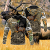 Elk Hunting Legend 3D All Over Print Hoodie VP07102003