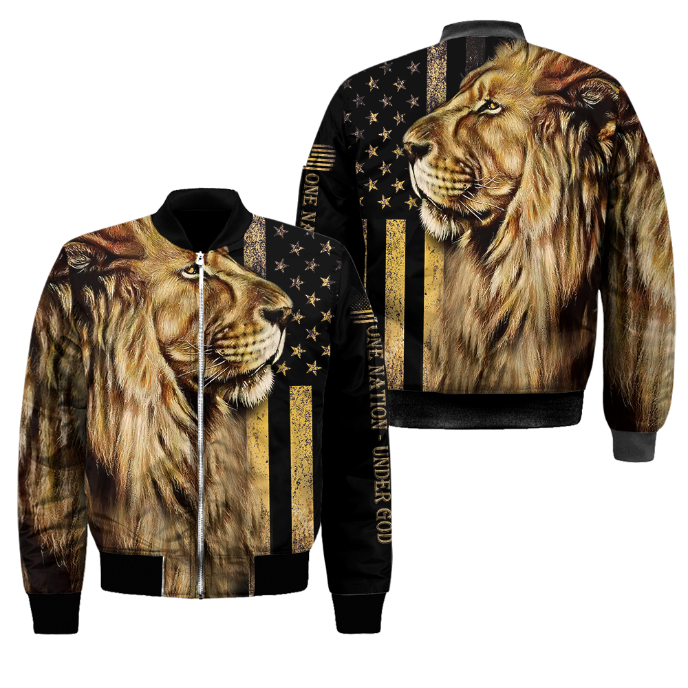 One Nation Under God 3D All Over Printed Unisex Shirts