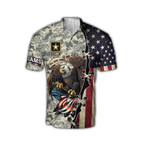 Army Customize Name 3D All Over Printed Shirts TA091420020S