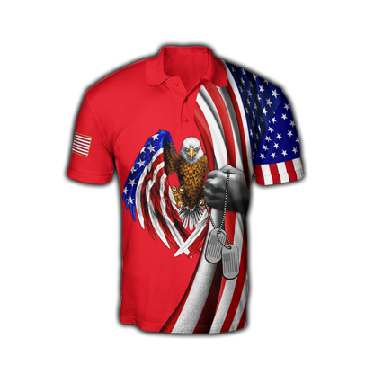 On Friday We Wear Red 3D All Over Printed Shirts For Men and Women TA09182005