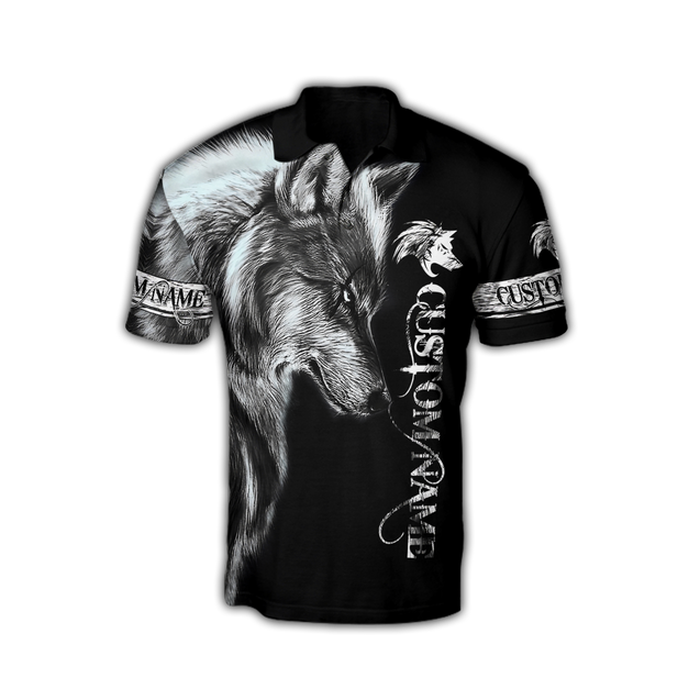 Personalized Wolf All Over Printed Shirts For Men and Women MH010920S3