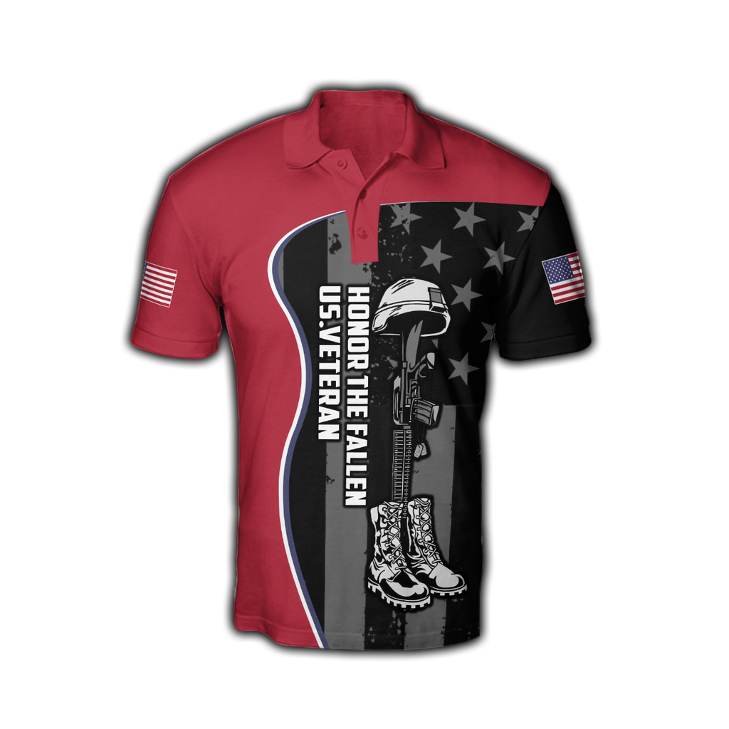 US Veteran Honor The Fallen 3D All Over Printed Shirts For Men and Women TA09152005