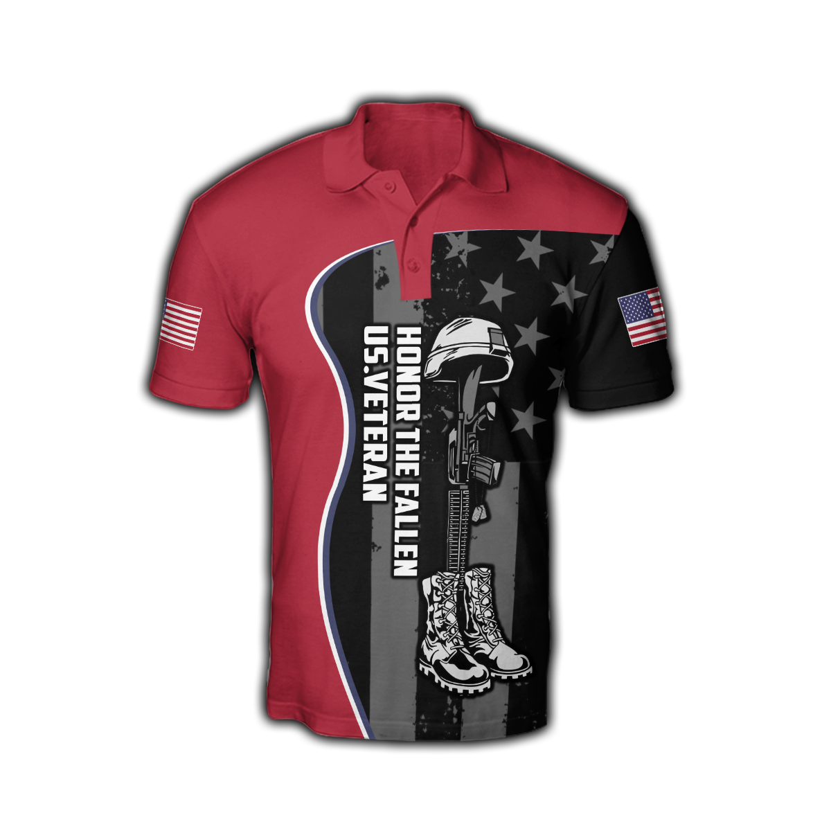 US Veteran Honor The Fallen 3D All Over Printed Shirts For Men and Women TA09152005