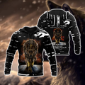 All Over Printed Beautiful Wolf King Hoodie MEI09122001-MEI