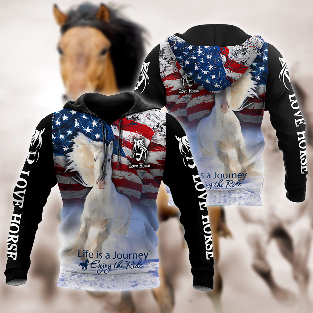 Love Horse 3D All Over Printed Shirts VP11112005XT