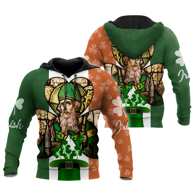 Irish St.Patrick day 3d hoodie shirt for men and women VP30102006