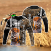 Golden Retriever Duck Hunting Dog 3D All Over Print  Hoodie