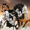 Love Horse 3D All Over Printed Shirts